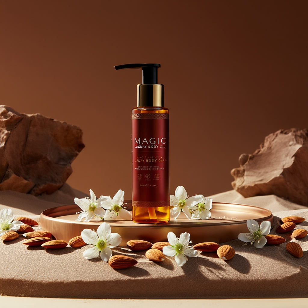 Peau ferme, éclat irrésistible  le pouvoir magique des huiles précieuses.