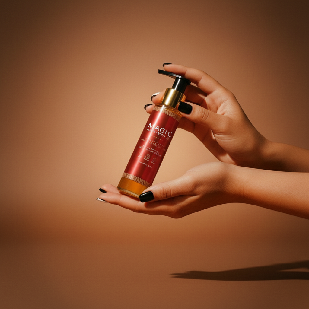 Peau ferme, éclat irrésistible  le pouvoir magique des huiles précieuses.