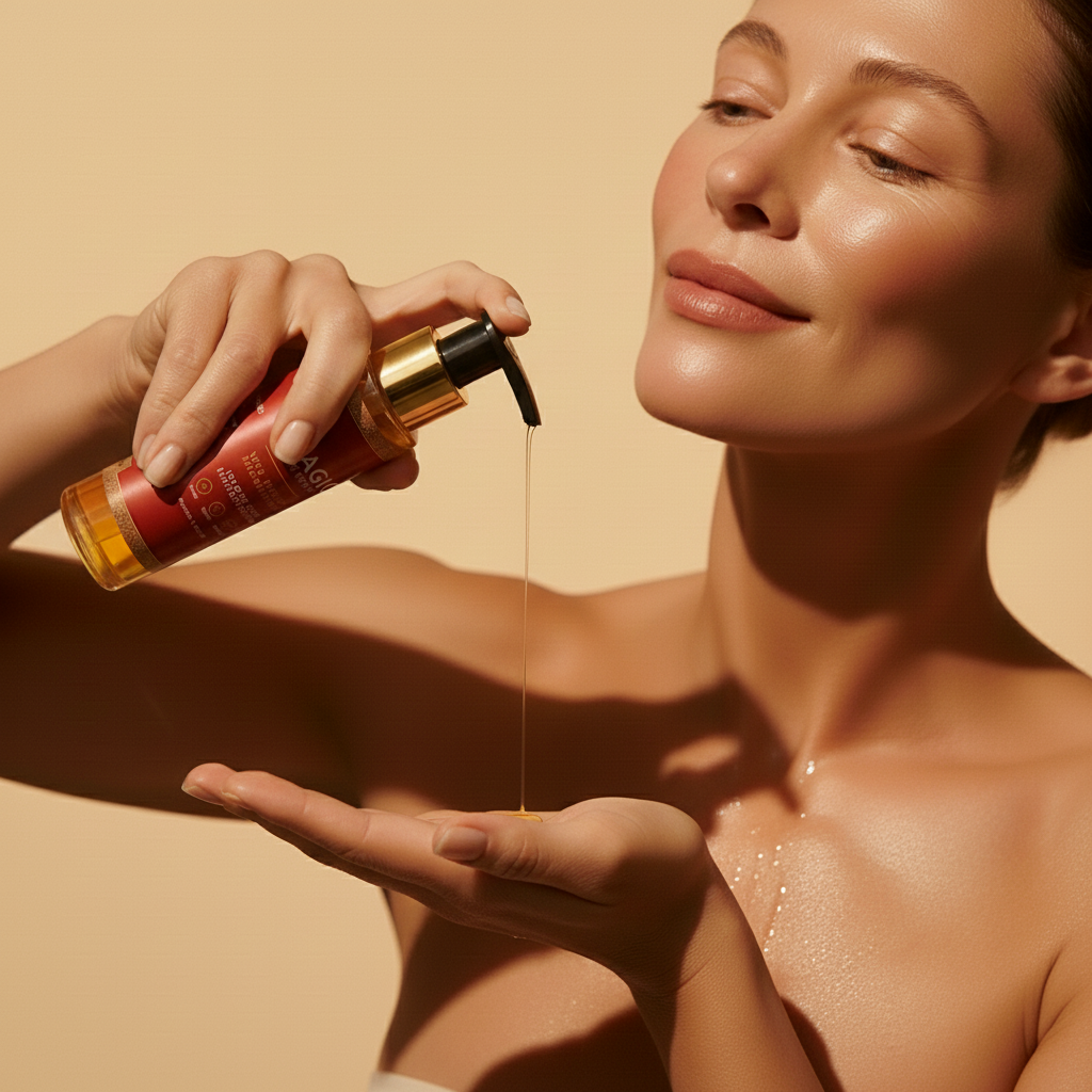 Peau ferme, éclat irrésistible  le pouvoir magique des huiles précieuses.