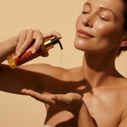 Peau ferme, éclat irrésistible  le pouvoir magique des huiles précieuses.